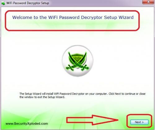 Установка WiFi Password Decryptor