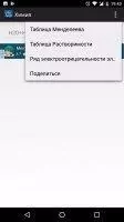Таблица Менделеева - Химия в твоем кармане Скриншот 4