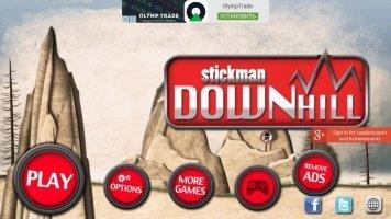 Stickman Downhill Скриншот 1