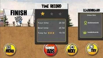 Stickman Downhill Motocross Скриншот 8