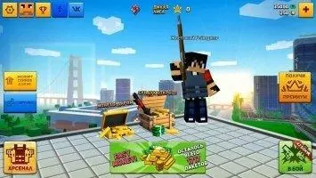 Block City Wars Скриншот 1