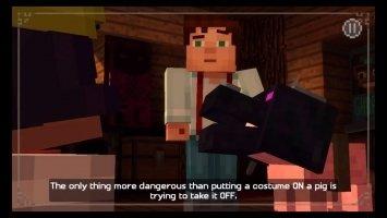 Minecraft - Story Mode Скриншот 1