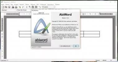 AbiWord Скриншот 6
