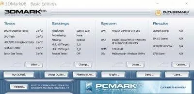 3DMark Скриншот 1