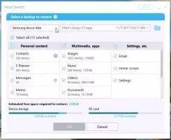 Samsung Smart Switch Скриншот 3