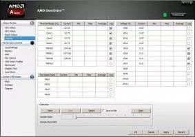 AMD Overdrive Скриншот 4