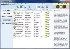 Privatefirewall Скриншот 2