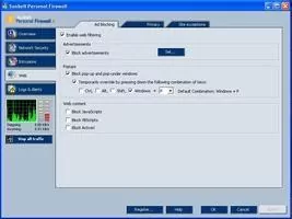 Sunbelt Personal Firewall Скриншот 2