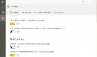 TunnelBear Скриншот 6