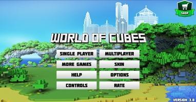 World of Cubes Survival Craft Скриншот 1