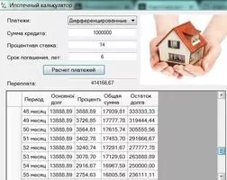 Ипотечный калькулятор Скриншот 5