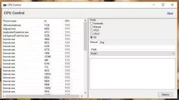CPU-Control Скриншот 1