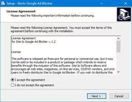 SterJo Google Ad Blocker Скриншот 1