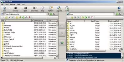 Classic FTP Скриншот 1