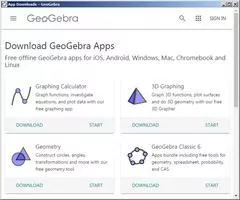 GeoGebra Скриншот 1