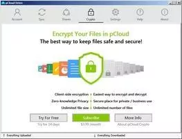 pCloud Скриншот 1