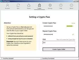 pCloud Скриншот 2