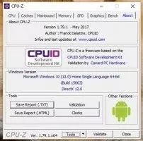 CPU-Z Скриншот 6