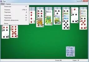 Пасьянс Паук Скриншот 5