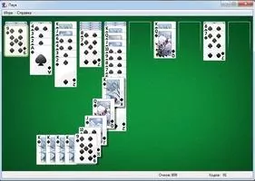 Пасьянс Паук Скриншот 6