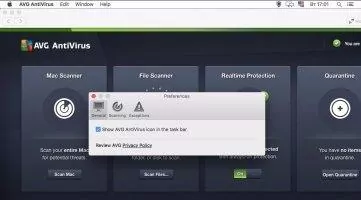 AVG AntiVirus Free Скриншот 5