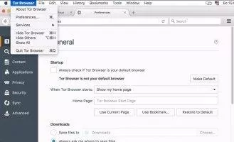Tor Browser Скриншот 1