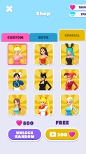 Makeover Run Makeup Game Скриншот 1