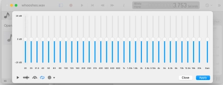 Ocenaudio Скриншот 4