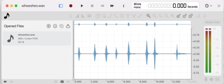 Ocenaudio Скриншот 7