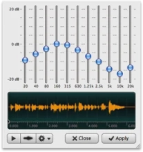 Ocenaudio Скриншот 1