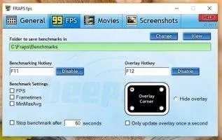 Fraps Скриншот 2