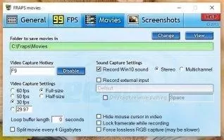 Fraps Скриншот 3