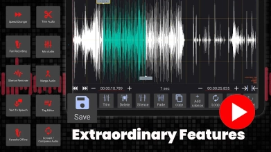 AudioLab Audio Editor Recorder Скриншот 16