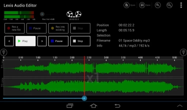 Lexis Audio Editor Скриншот 4