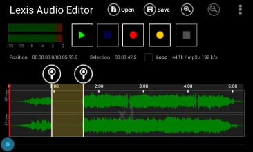 Lexis Audio Editor Скриншот 6