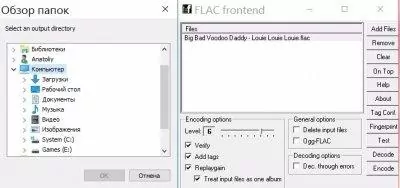 FLAC Скриншот 1