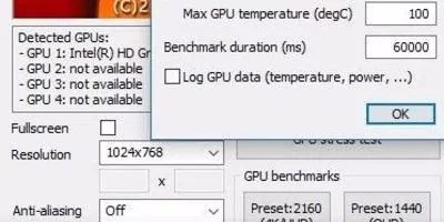 FurMark Скриншот 4