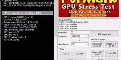 FurMark Скриншот 5