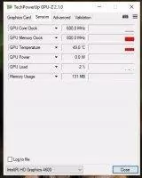 GPU-Z Скриншот 2