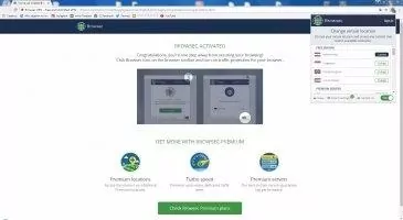 Browsec VPN Скриншот 2