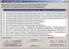 HijackThis Скриншот 2