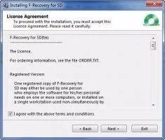 F-Recovery for SD Скриншот 2