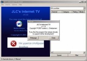 JLCs Internet TV Скриншот 2