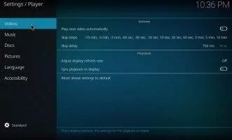 Kodi Скриншот 2