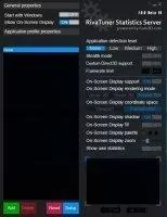 Rivatuner Statistics Server Скриншот 2