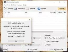 MP3 Quality Modifier Скриншот 5