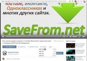 SaveFrom.NET Скриншот 3