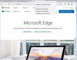 Microsoft Edge Скриншот 3
