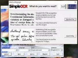 SimpleOCR Скриншот 1