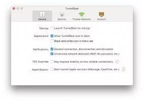TunnelBear Скриншот 6